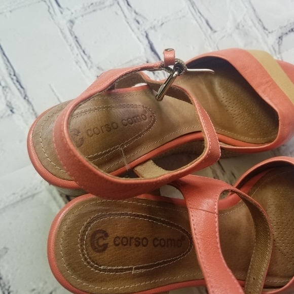 Corso Como platform wedge sandals - Picture 8 of 12